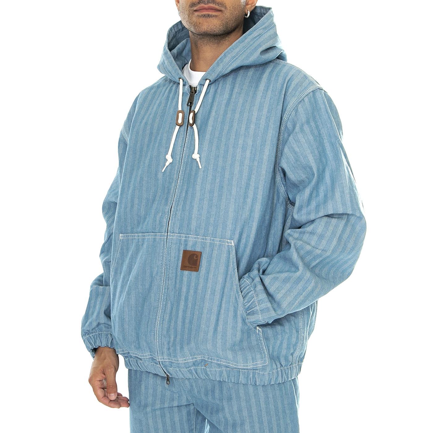 Menard Jacket Blue rinsed - Giacca Uomo Blu I033574.0102  CARHARTT WIP 