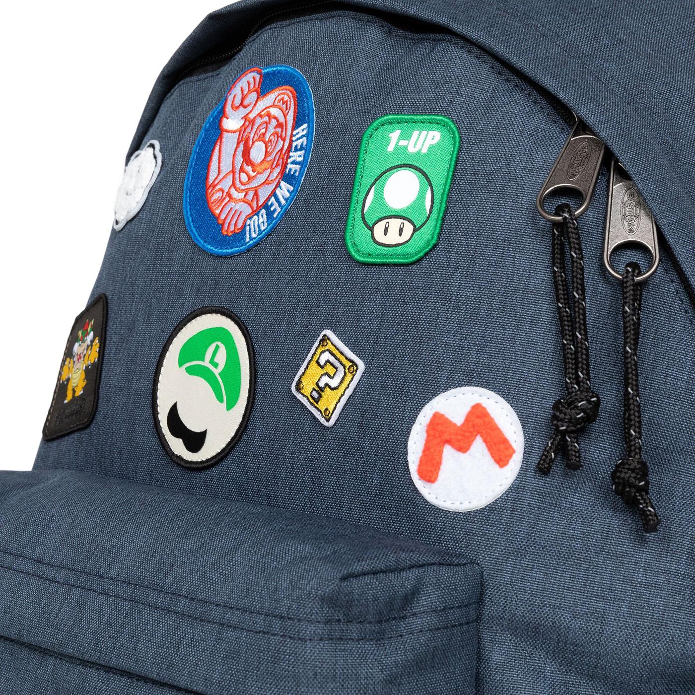 Padded Pak'R Mario Patches - Zaino Blu / Multi EK0006208C61  EASTPAK 