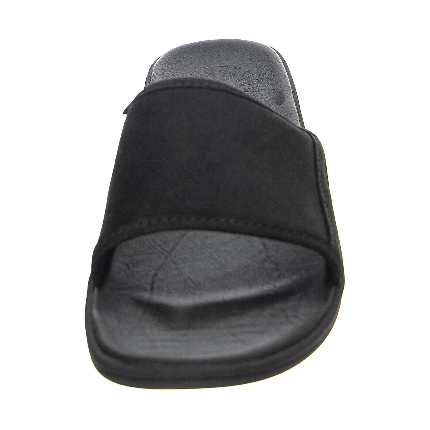 Seaside Slide Black Leather - Sandali Uomo Neri UGMSEASBK1117656M  UGG 