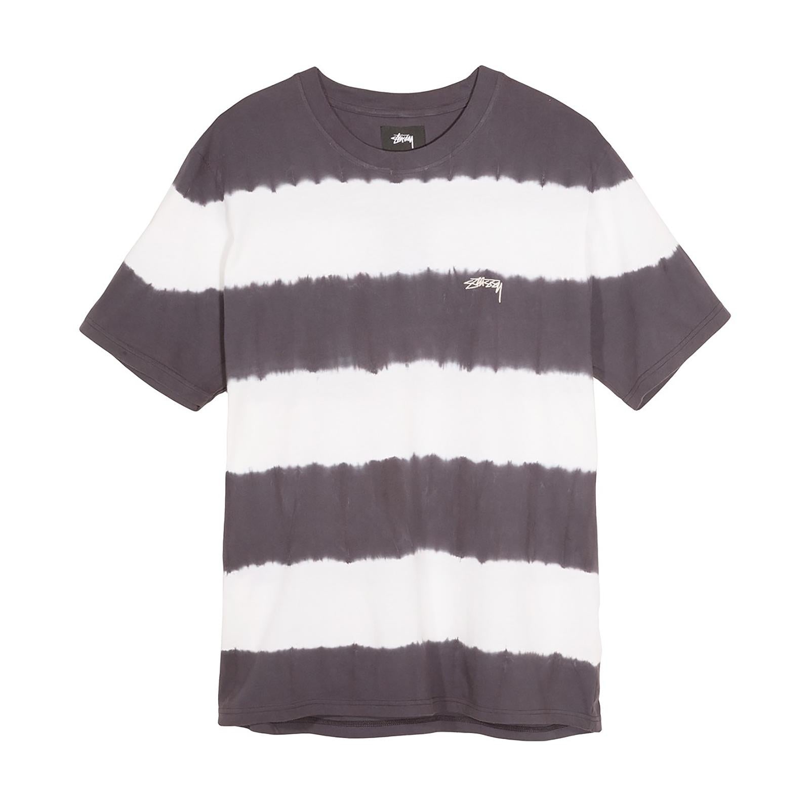 ZIGGY STRIPE JERSEY BLACK 1140060-BLACK  STUSSY 