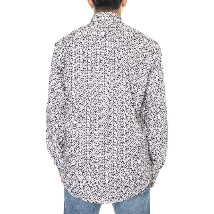 Multicolor Floral Shirt Ivory - Camicia Uomo Avorio / Multicolore 61438-015  BEN SHERMAN 