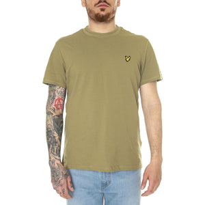 Crest Tipped T-Shirt Seaweed - Maglietta Girocollo Uomo Verde TS1805V-W824  LYLE & SCOTT 