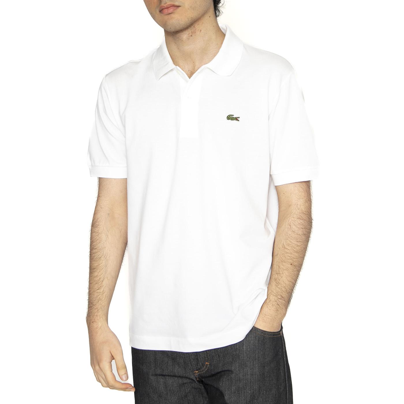 Maglietta M/C 001 Polo Shirt White - Polo Uomo Bianca PH9851-001  LACOSTE 