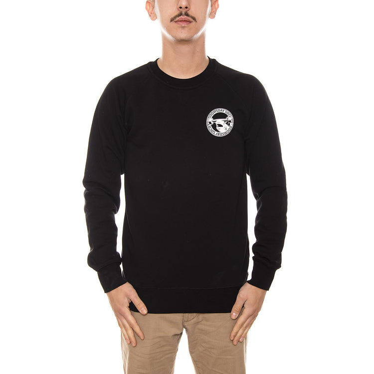 HAMMERHEAD CREWNECK BLACK WHITE 80833_4  DOOMSDAY 