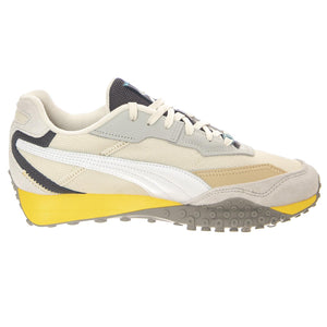 Blktop Rider PRM Alpine Snow / Ash Gray Shoes - Scarpe Stringate Profilo Basso Uomo Multicolore 394829-01  PUMA 