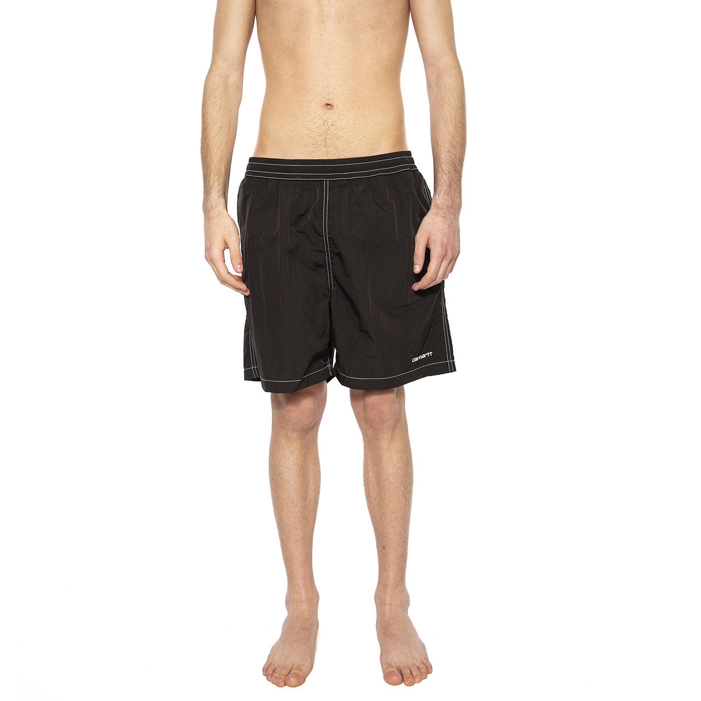 Canby Swim Trunks Black / White - Costume da Bagno Uomo Nero I034570.0D2XX  CARHARTT WIP 