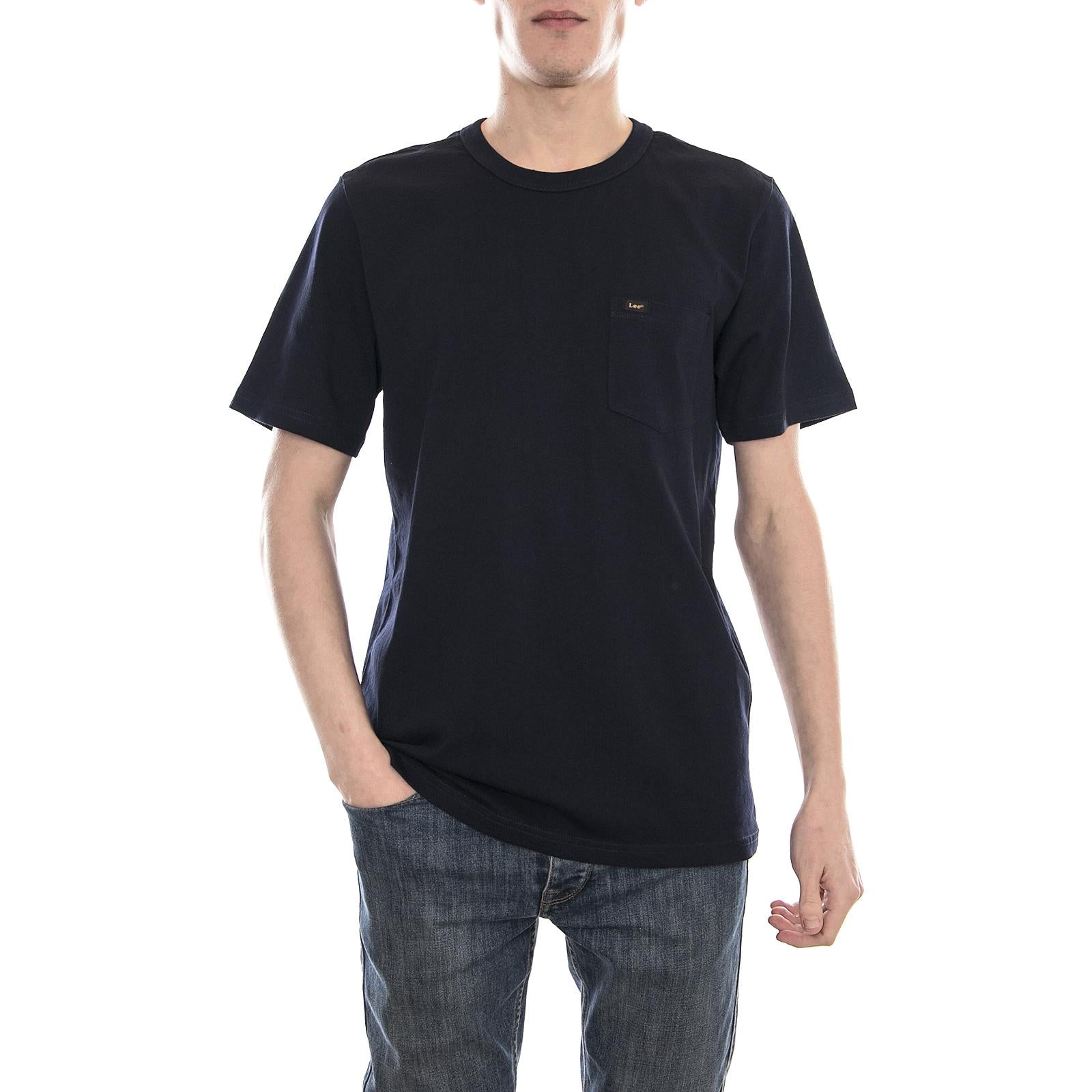 POCKET TEE NAVY DROP L61IREEE  LEE 