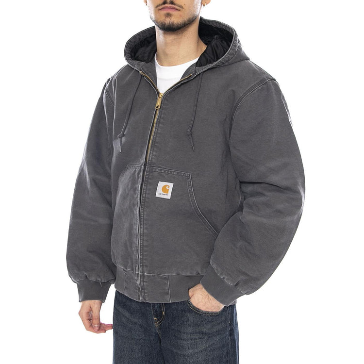 OG Active Jacket Graphite -- Giacca Uomo con Cappuccio Grigia I035891.874O . CARHARTT WIP 
