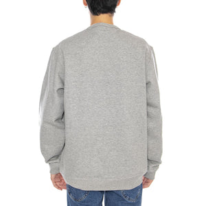 THRASHER X DICKIES Sweatshirt Grey Melange - Fekpa Girocollo Uomo Grigia DK0A88Q4GYM1  DICKIES 