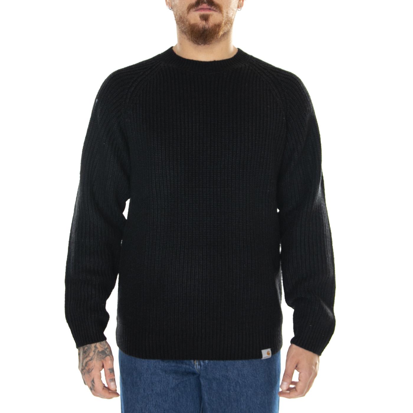 Forth Sweater Black - Maglione Girocollo Uomo Nero I028263.89XX  CARHARTT WIP 