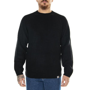 Forth Sweater Black - Maglione Girocollo Uomo Nero I028263.89XX  CARHARTT WIP 