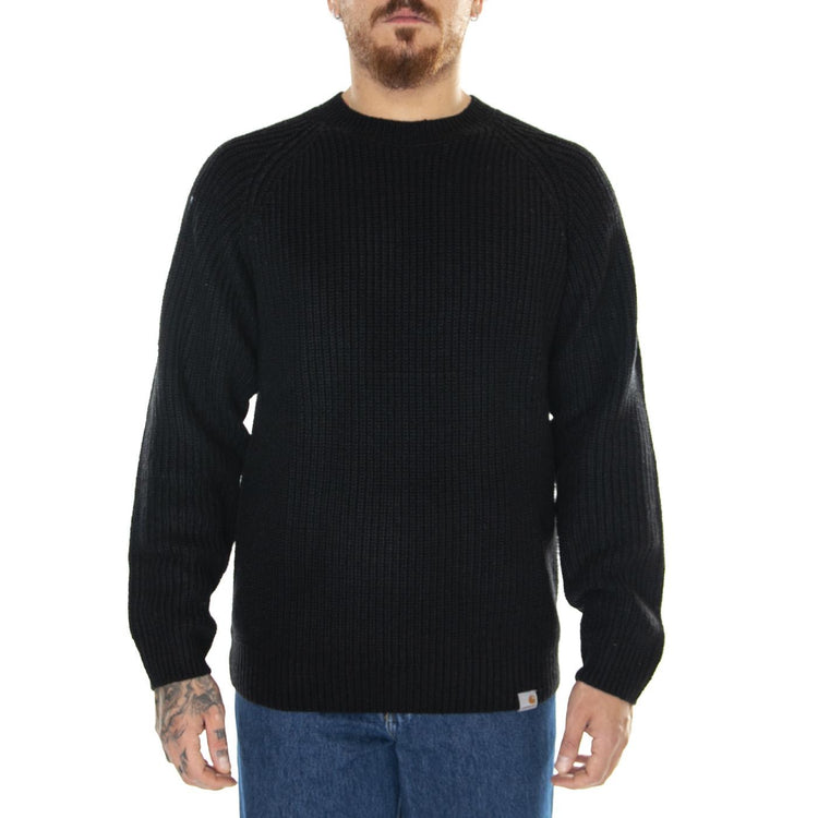 Forth Sweater Black - Maglione Girocollo Uomo Nero I028263.89XX  CARHARTT WIP 