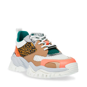 Trilling Coral / Multi - Scarpe Stringate Profilo Basso Donna Corallo / Multicolore SMPTHRILLING-COR  STEVE MADDEN 