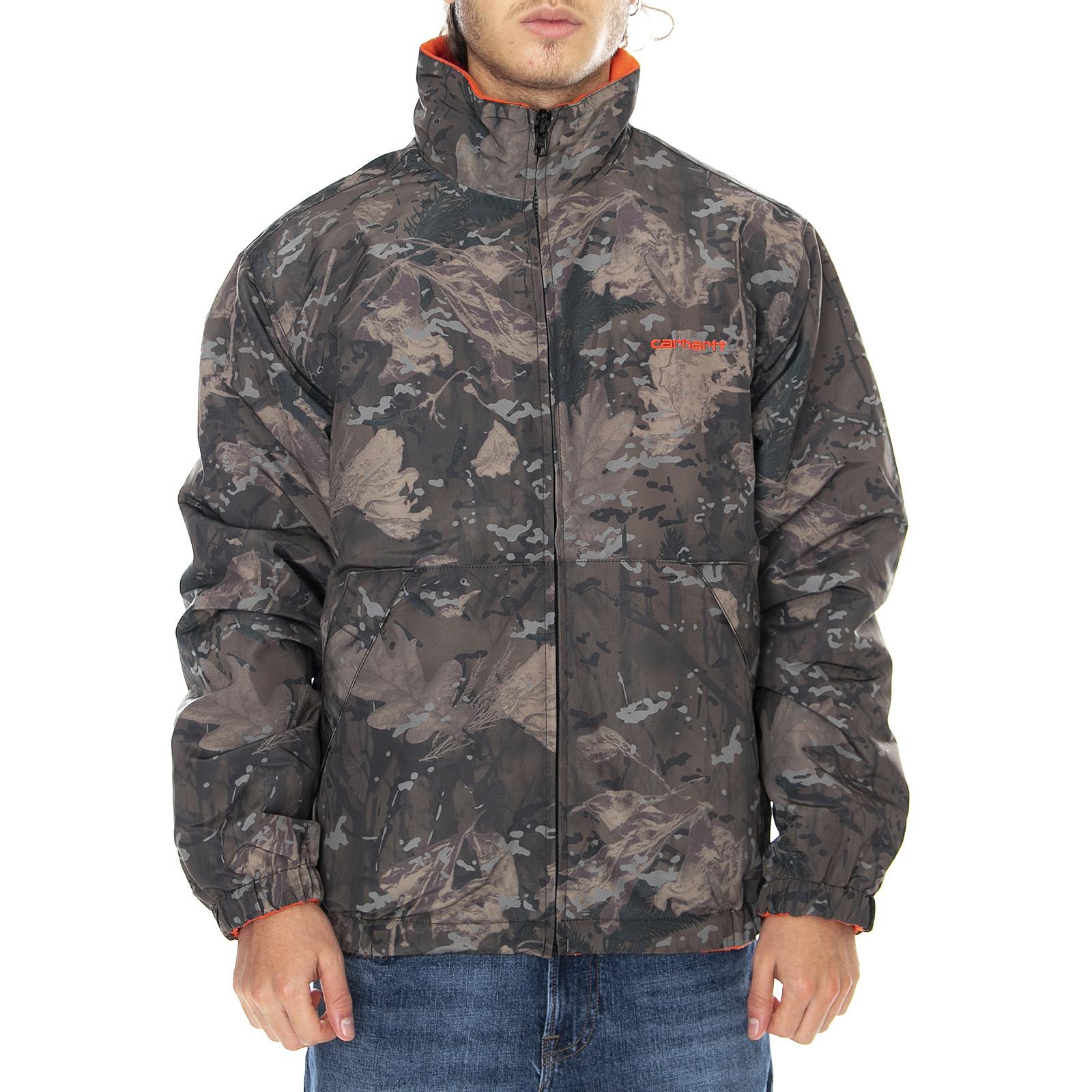 Denby Reversible Jacket Camo Combi / Safety Orange - Giacca Uomo Multicolore I028094.0G2.00.03  CARHARTT WIP 