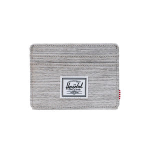 Charlie Cardholder Light Grey Crosshatch - Portacarte Grigio 30065 01866 HERSCHEL 