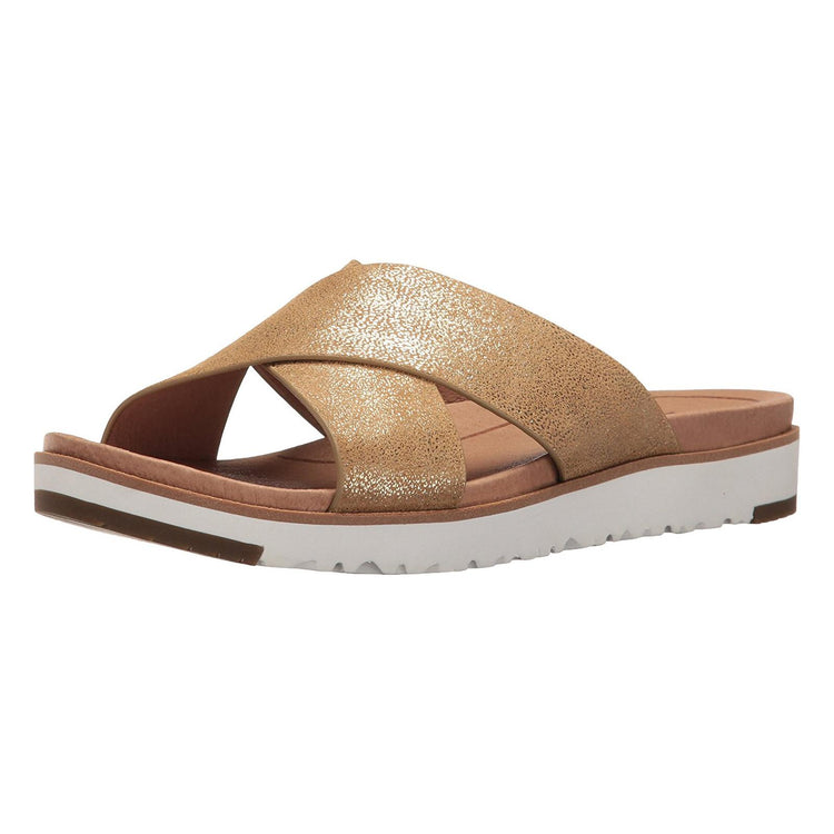 Womens Kari Metallic Gold Sandals UGSKARIMGD1017908W  UGG 