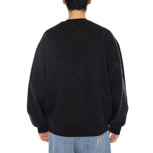 Detroit Sweat Black- Felpa Girocollo Uomo Nera I035547.8906  CARHARTT WIP 