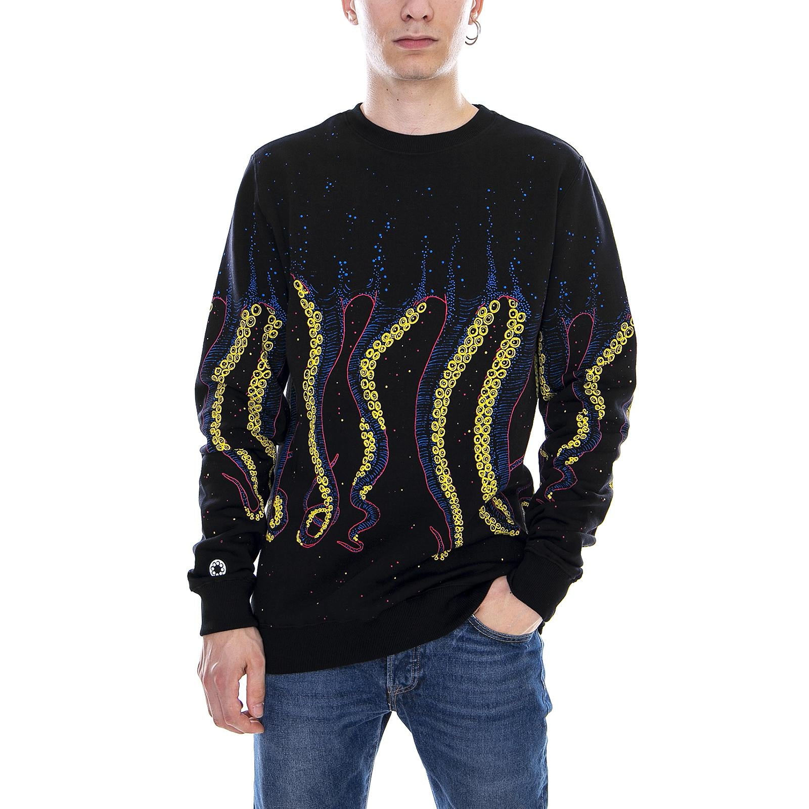  18WOSC05-YELLOWRED-BLACK  OCTOPUS 