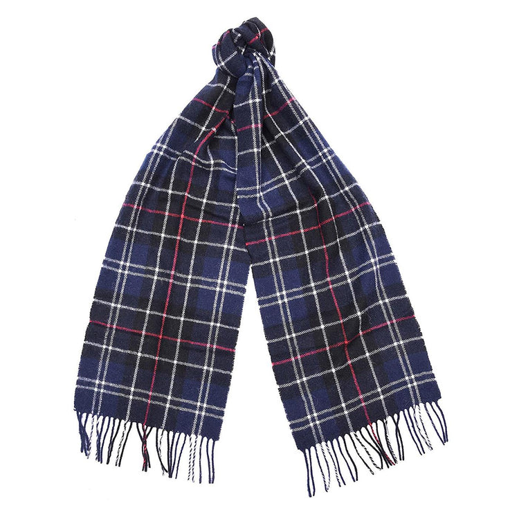 Tartan Lambswool Scarf Navy / Red - Sciarpa Multicolore USC0001-NY11-FW23  BARBOUR 