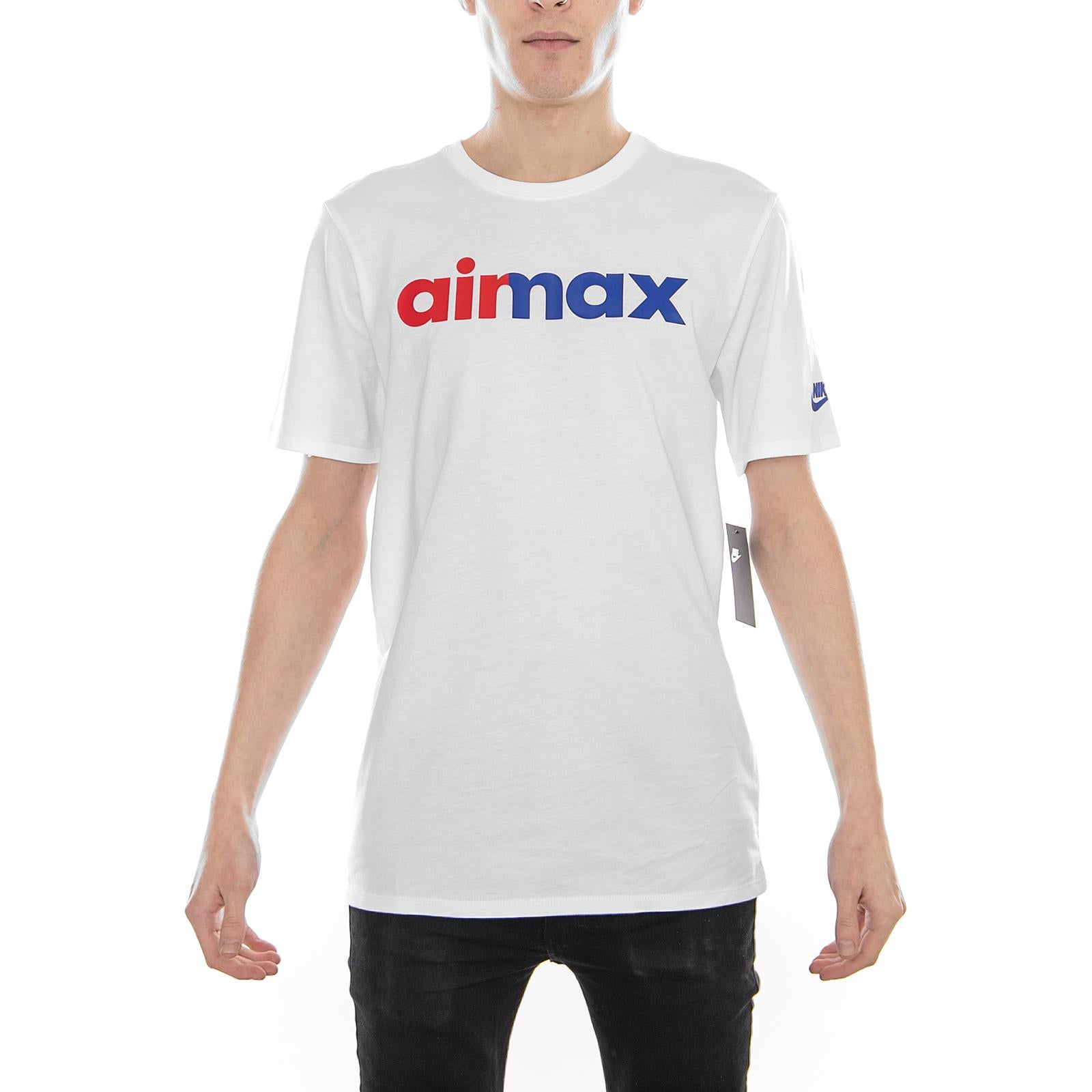 Sportswear T-Shirt WHITE/VARSITY ROYAL 892159-100  NIKE 