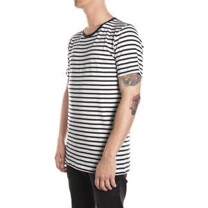 GIL TEE BLACK LINE DARK NAVY 143140231-689  MINIMUM 