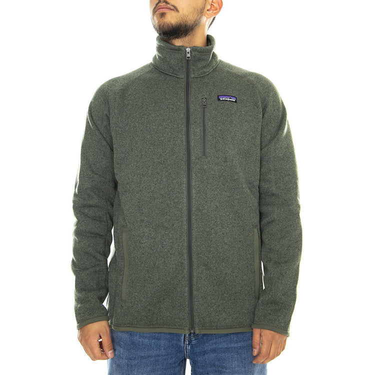 M's Better Sweater Jkt Green - Felpa con Zip Uomo Verde 25528-INDG  PATAGONIA 
