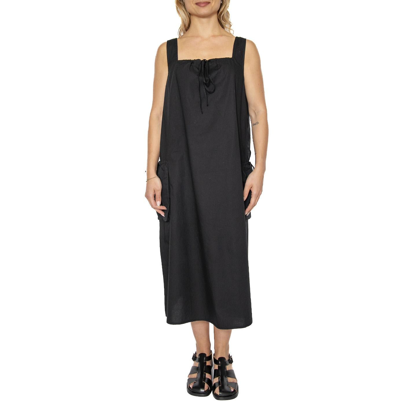 Cerimony Cinch Dress Digital Black - Abito Donna Nero 401500427-DIB  OBEY 