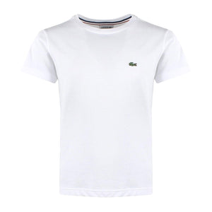 T-Shirt 001 White - Maglietta Girocollo Bambino / Bambina Bianca TJ1442-001  LACOSTE 