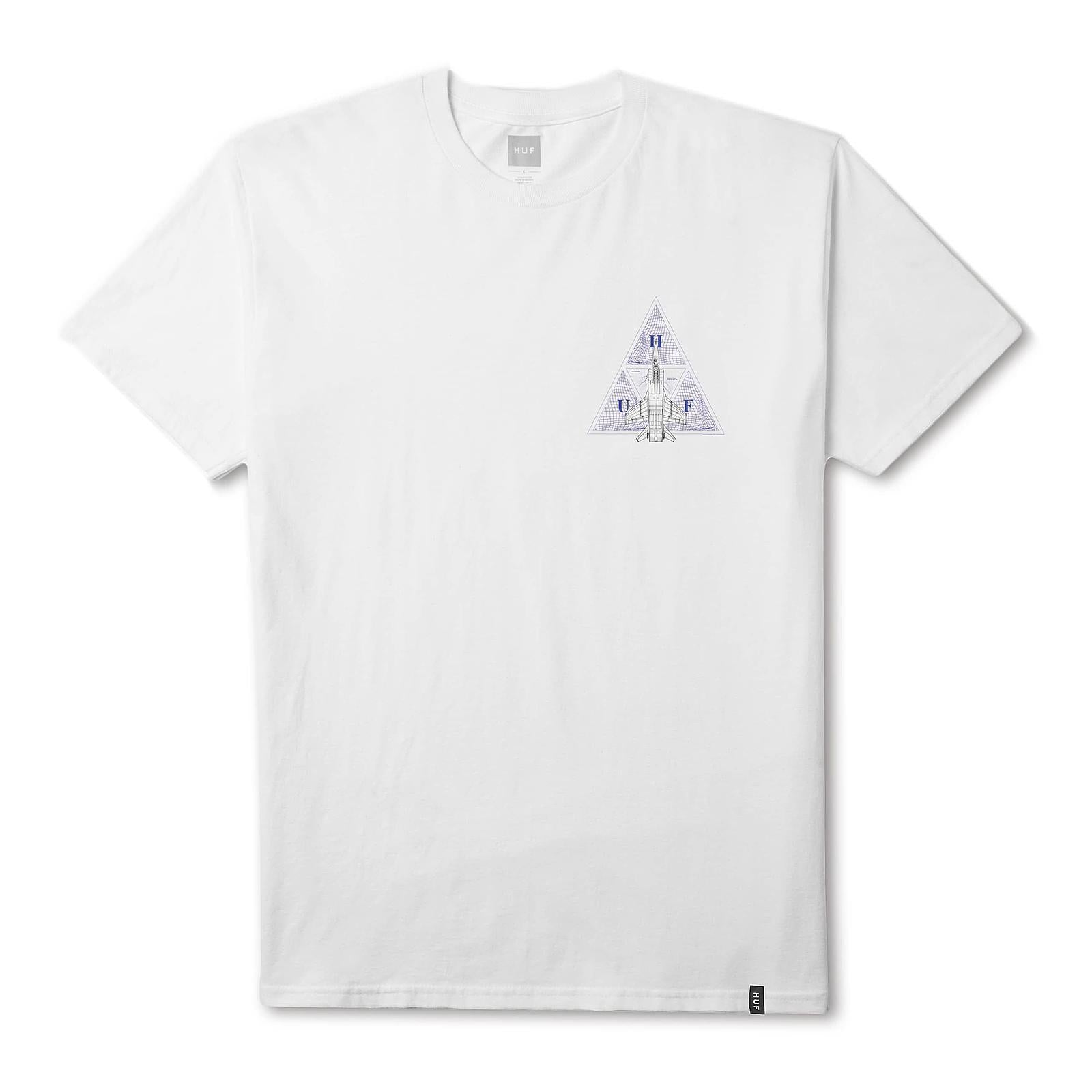 DISASTER OPS TRIPLE TRIANGLE T WHITE TS00322-WHITE  HUF 