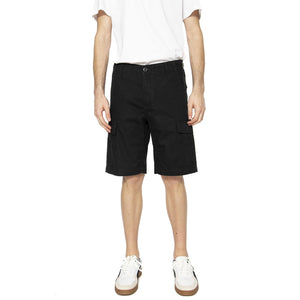 Mens Aviation Shorts - Black Rinsed - Bermuda Cargo Uomo Neri I028245.89.02.00  CARHARTT WIP 