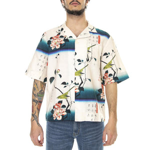 Mens Hiroshige Multicolored Shoer-Sleeve Shirt S I030362.0XC.67.  EDWIN 