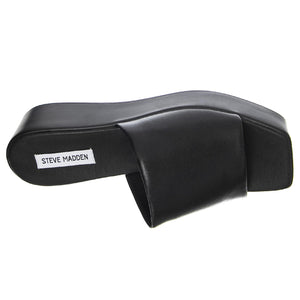 Blurr Black Leat - Sandali Donna Neri SMSBLURR-BLKL  STEVE MADDEN 