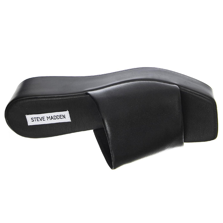 Blurr Black Leat - Sandali Donna Neri SMSBLURR-BLKL  STEVE MADDEN 