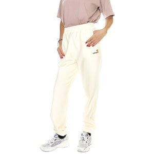 W' American Script Sweat Pant Natural - Pantaloni Donna Beige I032328.05XX  CARHARTT WIP 