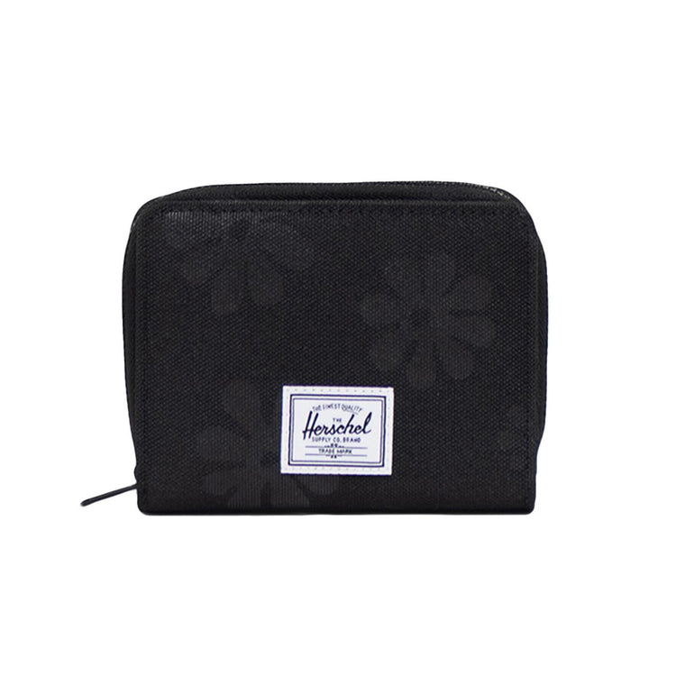 Georgia Wallet Black Floral Sun - Portafogli Nero 30066 06088 HERSCHEL 