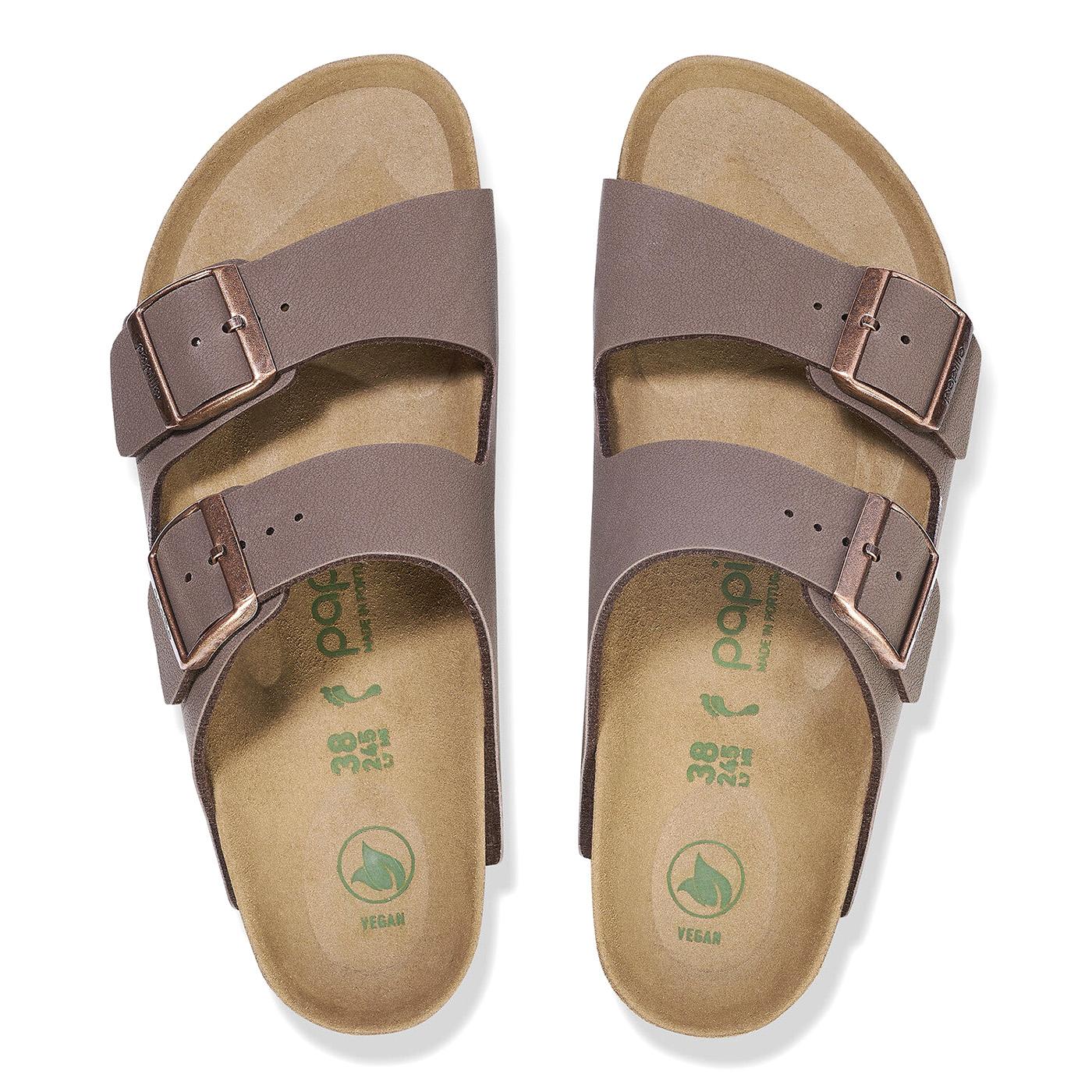 Arizona Platform mocca veg, Birko Flor - Sandali Donna Marroni 1027417  BIRKENSTOCK 