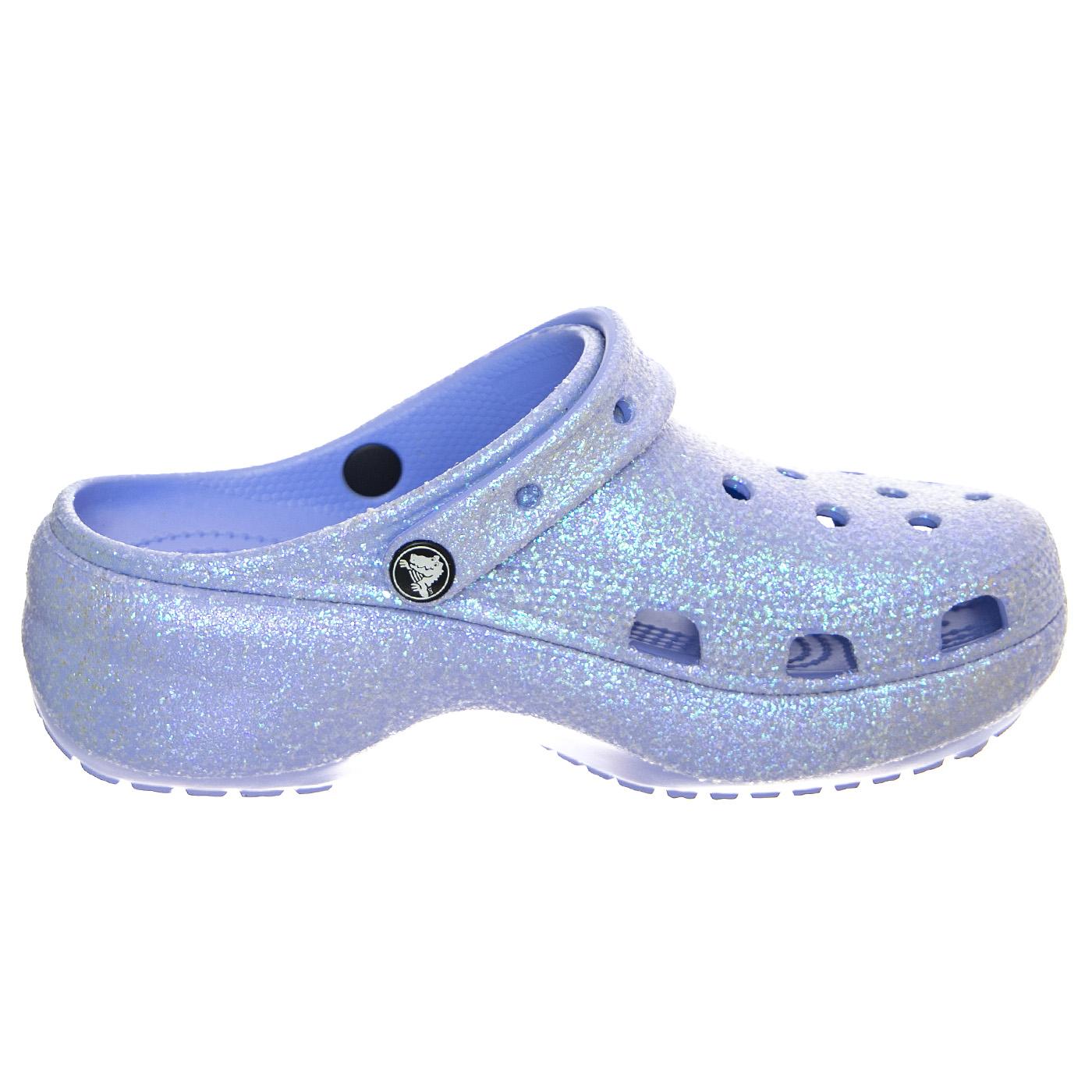 W' Classic Platform Glitter Clg W MOJE - Sandali Donna Viola CR.207241-MOJE  CROCS 
