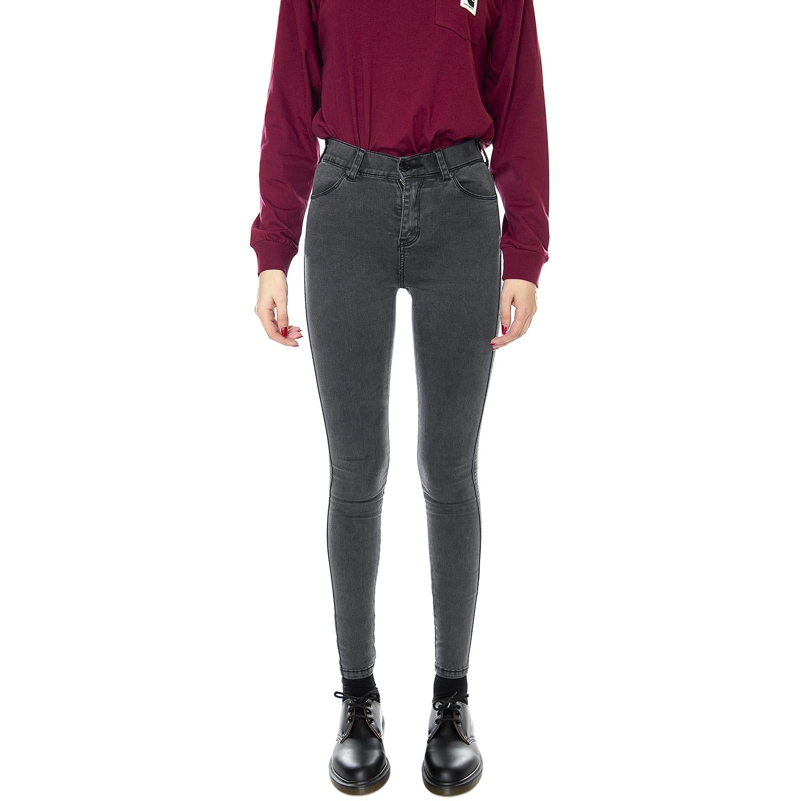 Lexy Denim Jeans - Grey Lush - Denim Jeans Donna Grigi 1510111-B56  DR. DENIM 