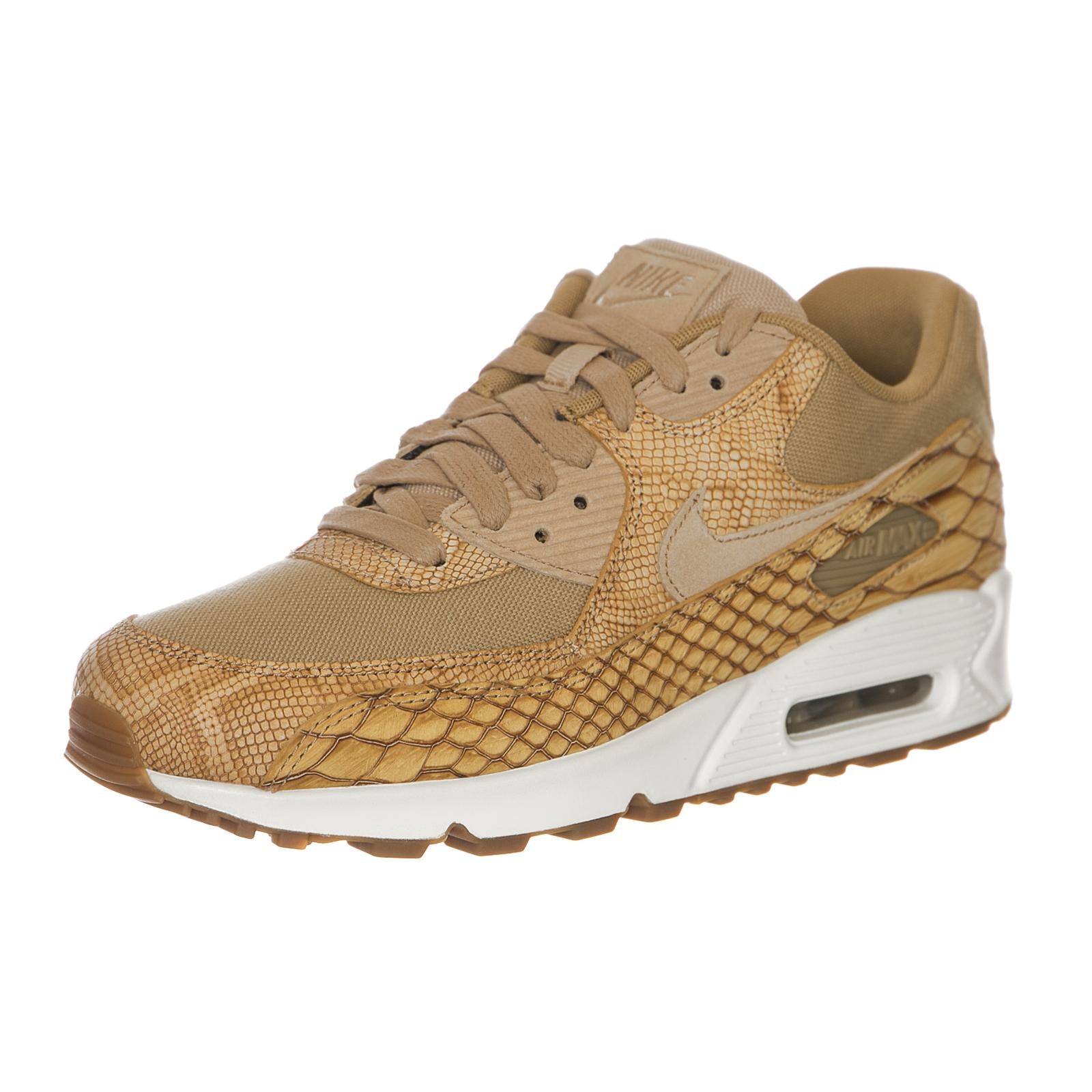 Air Max 90 Premium Leather VACHETTA TAN/VACHETTA TAN-ELEMENTAL GOLD AH8046-200  NIKE 
