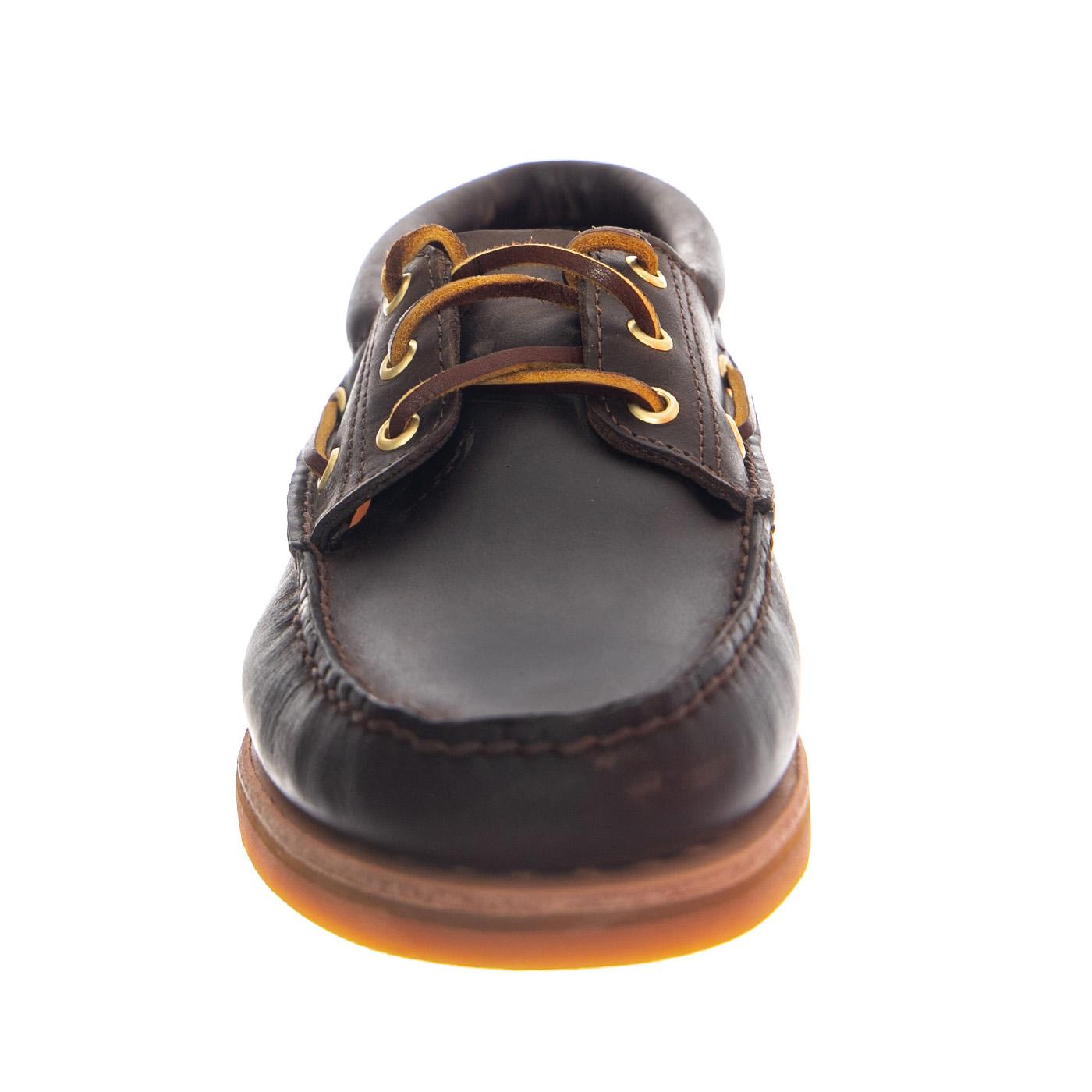 CFTB Boat Shoe DK BRN F Grain - Scarpe Uomo Marroni TB0A2QKY W011 TIMBERLAND 