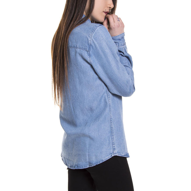 Blanch Denim Shir t Light Blue 1711106-290  DR. DENIM 