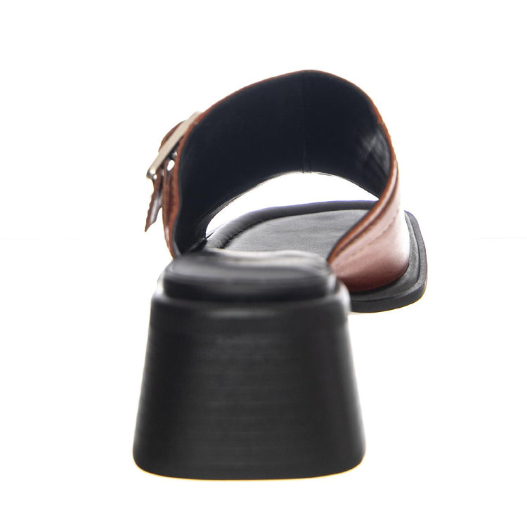 W' Ines Cinnamon Cow Leather Sandals - Sandali Donna Marroni VBS5511-001-10  VAGABOND 