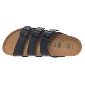 Florida III Platform Vegan Birko Flor Narrow Fit Black - Sandali Donna Neri 1029737 BLK BIRKENSTOCK 