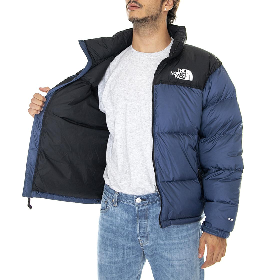 M 1996 Retro Nuptse Jacket Shady Blue - Giacca Invernale Uomo Blu / Nero NF0A3C8DHDC1  THE NORTH FACE 