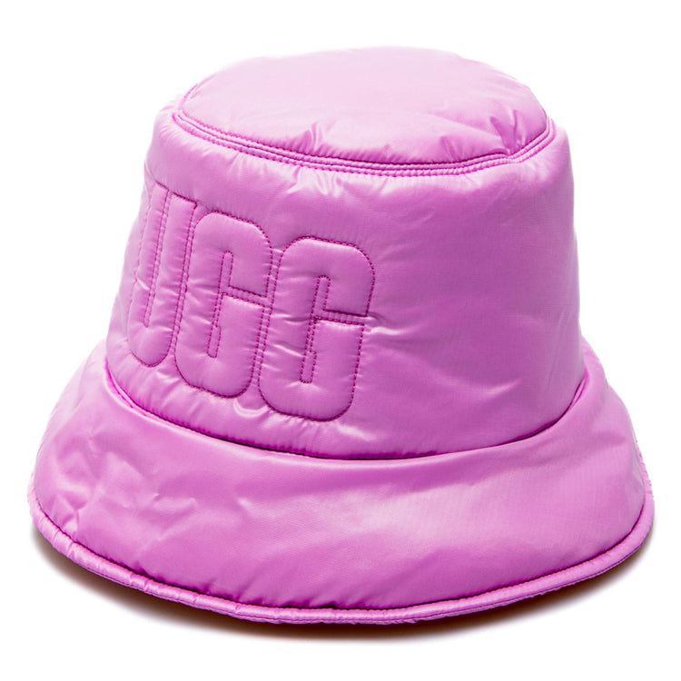 W AW Quilted Logo Bucket Hat Rose Quartz - Cappello da Pescatore Rosa UGA21628-RSQ  UGG 