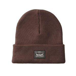 Backpatch Beanie Bracken Brown - Cappellino Marrone 000J4-0020 . LEVIS 