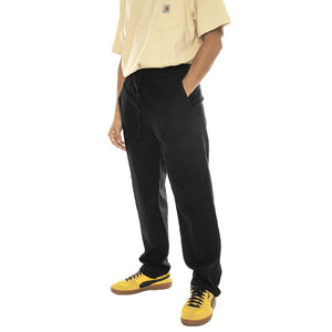 Sinus Loose 0007 Cot Lin Pant Noos Black - Pantaloni Uomo Neri 22028267-Black  ONLY & SONS 