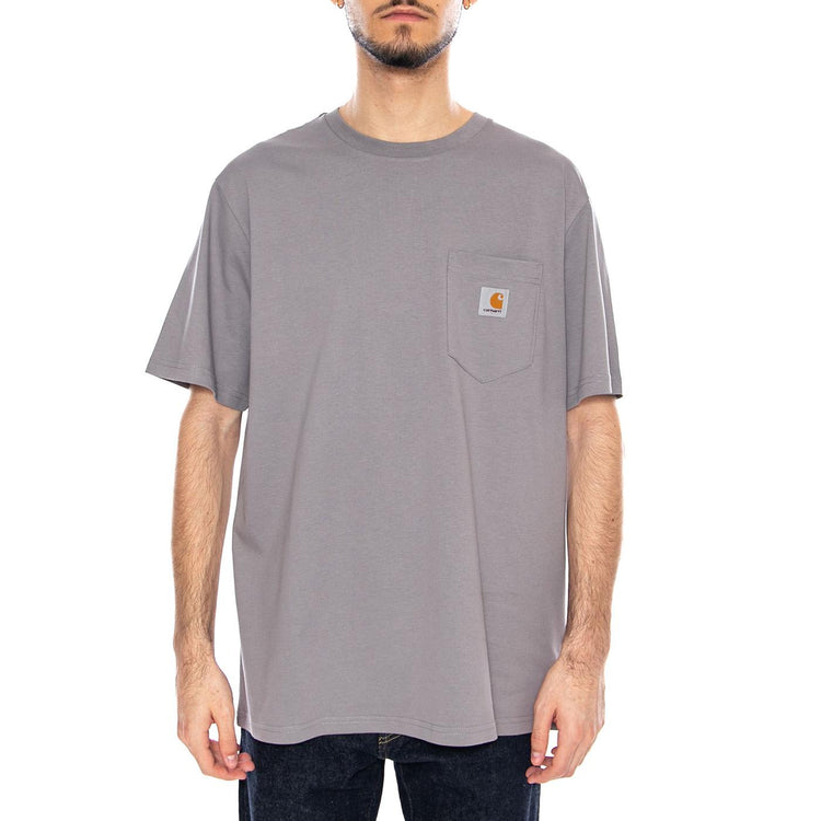 S/S Pocket T-Shirt Yosemite - Maglietta Girocollo Uomo Verde I030434.2LRXX . CARHARTT WIP 