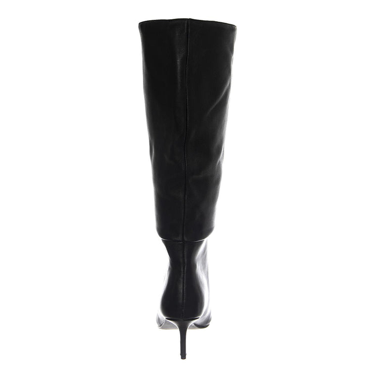 Lavan Black Leather - Stivaletti Donna Neri SMSLAVAN-BLK  STEVE MADDEN 