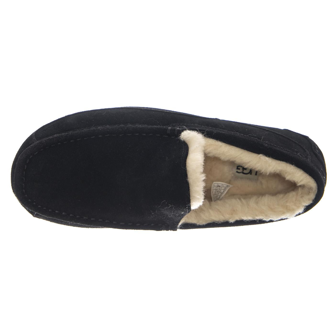 Ascot Black Shoes - Scarpe Mocassino Uomo Nere UGMASCBK1101110M . UGG 